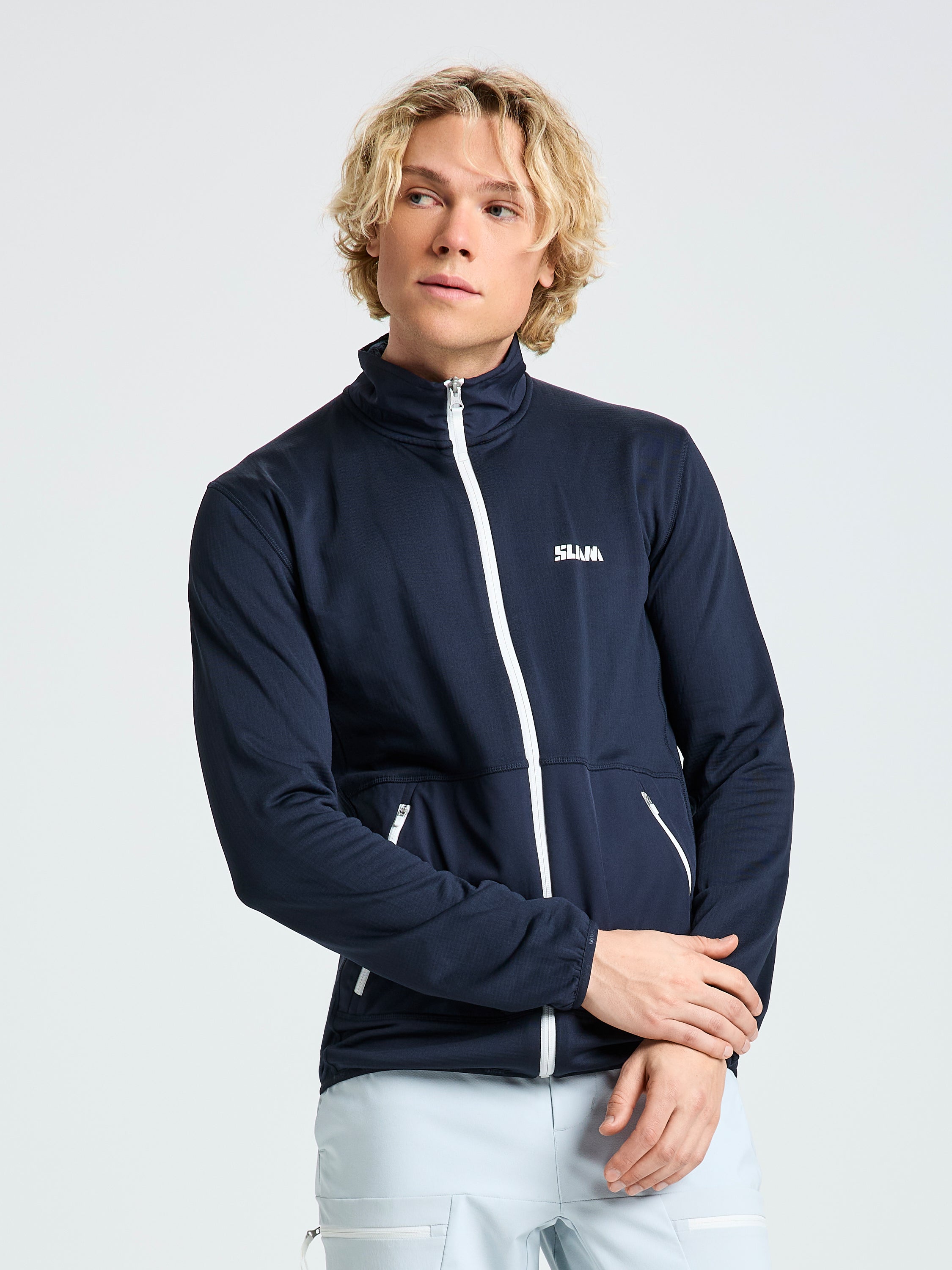 SLAM ALTURA FZ LGT GRID FLEECE