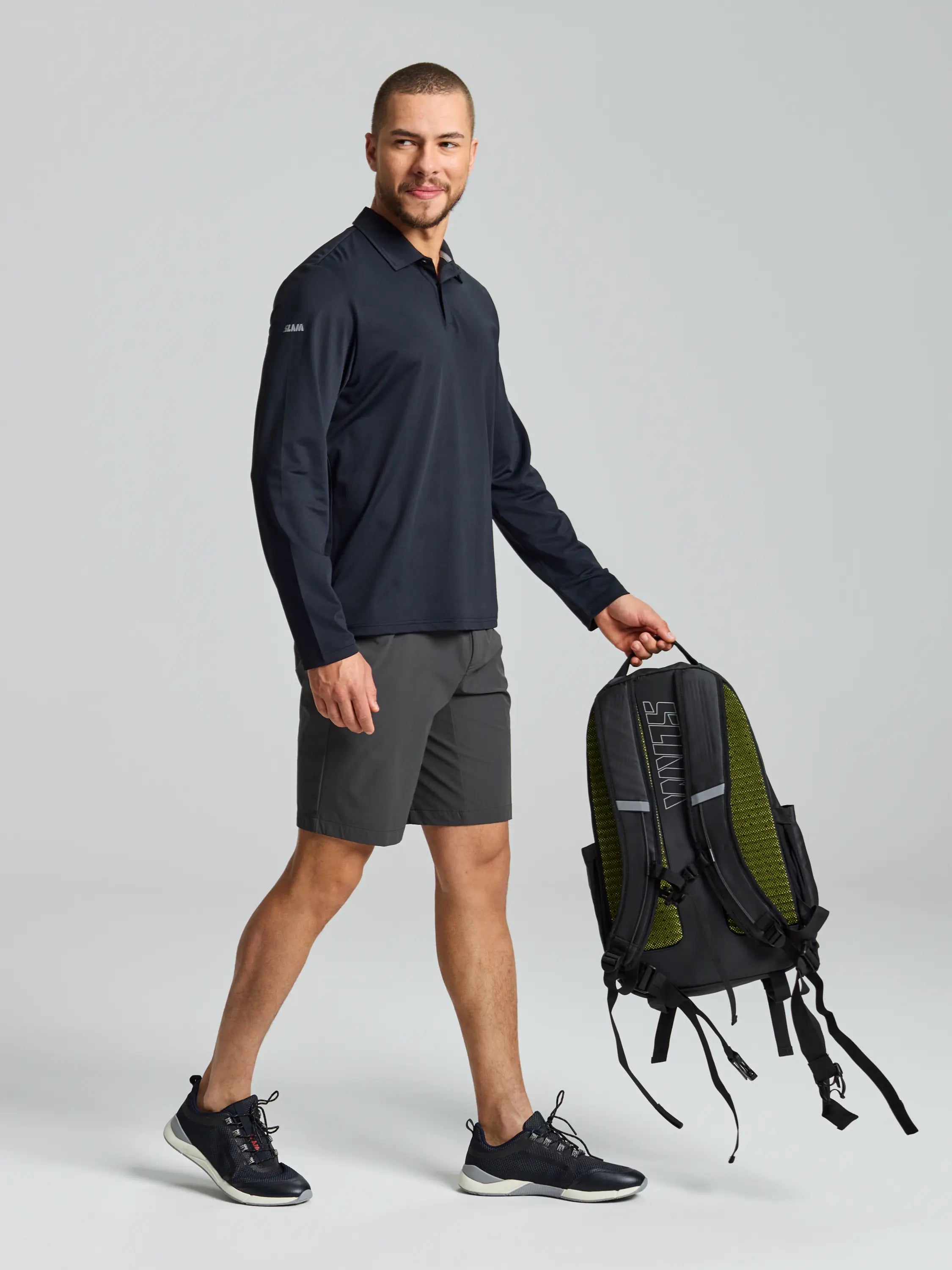 SLAM TECH PIQUE POLO LS