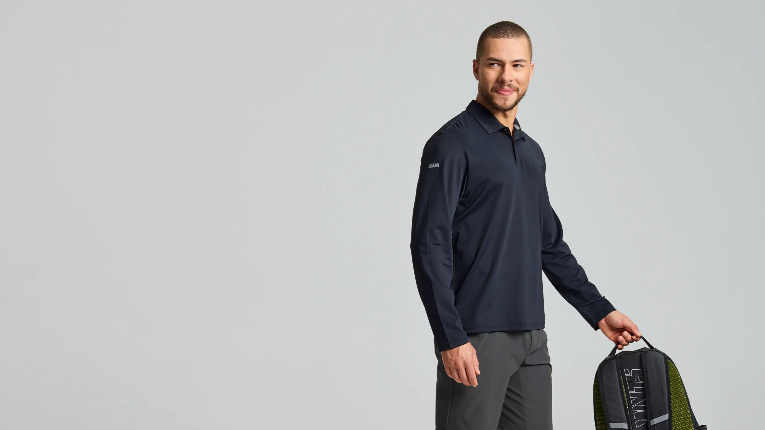 SLAM TECH PIQUE POLO LS