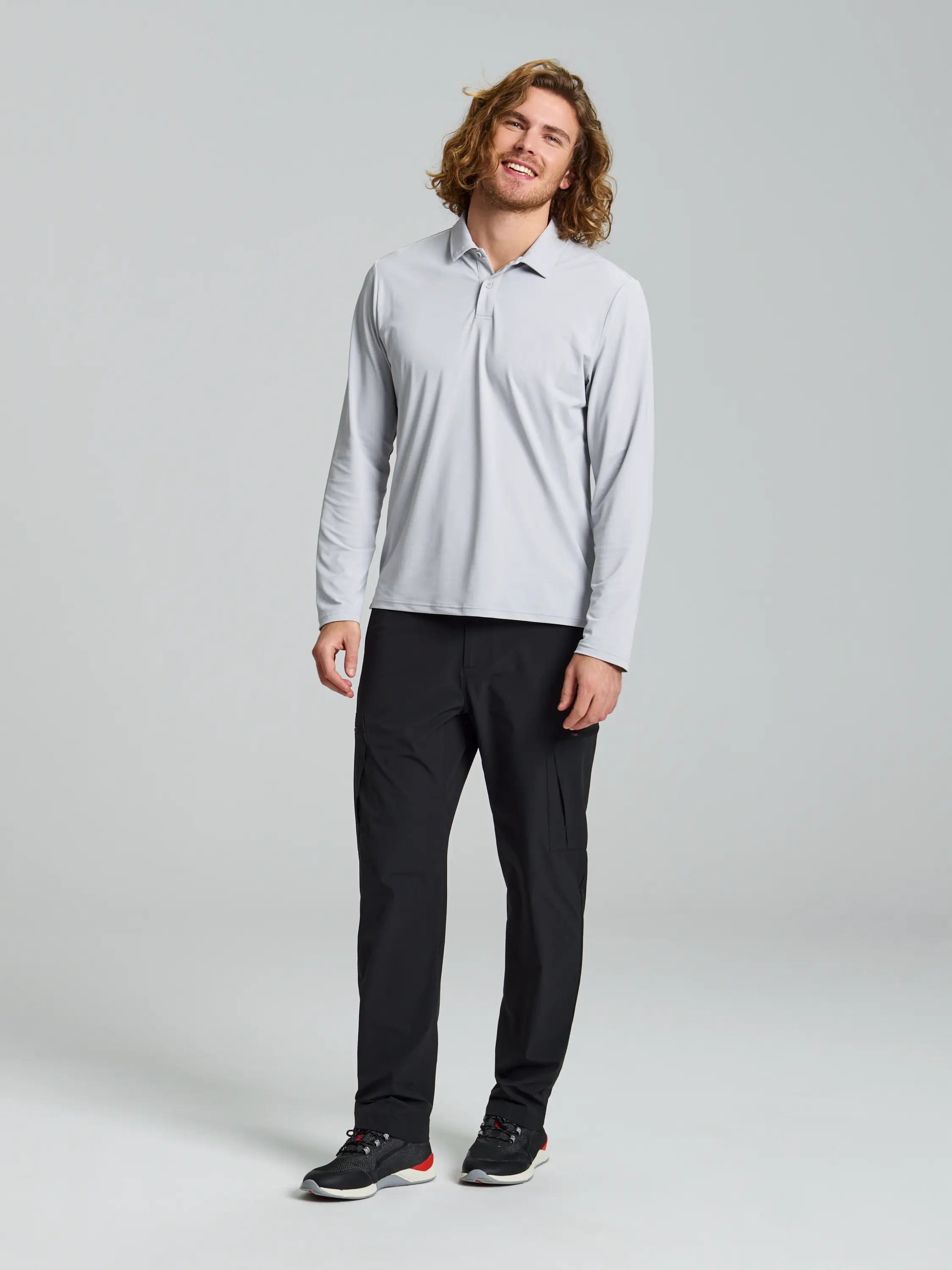 SLAM TECH PIQUE POLO LS