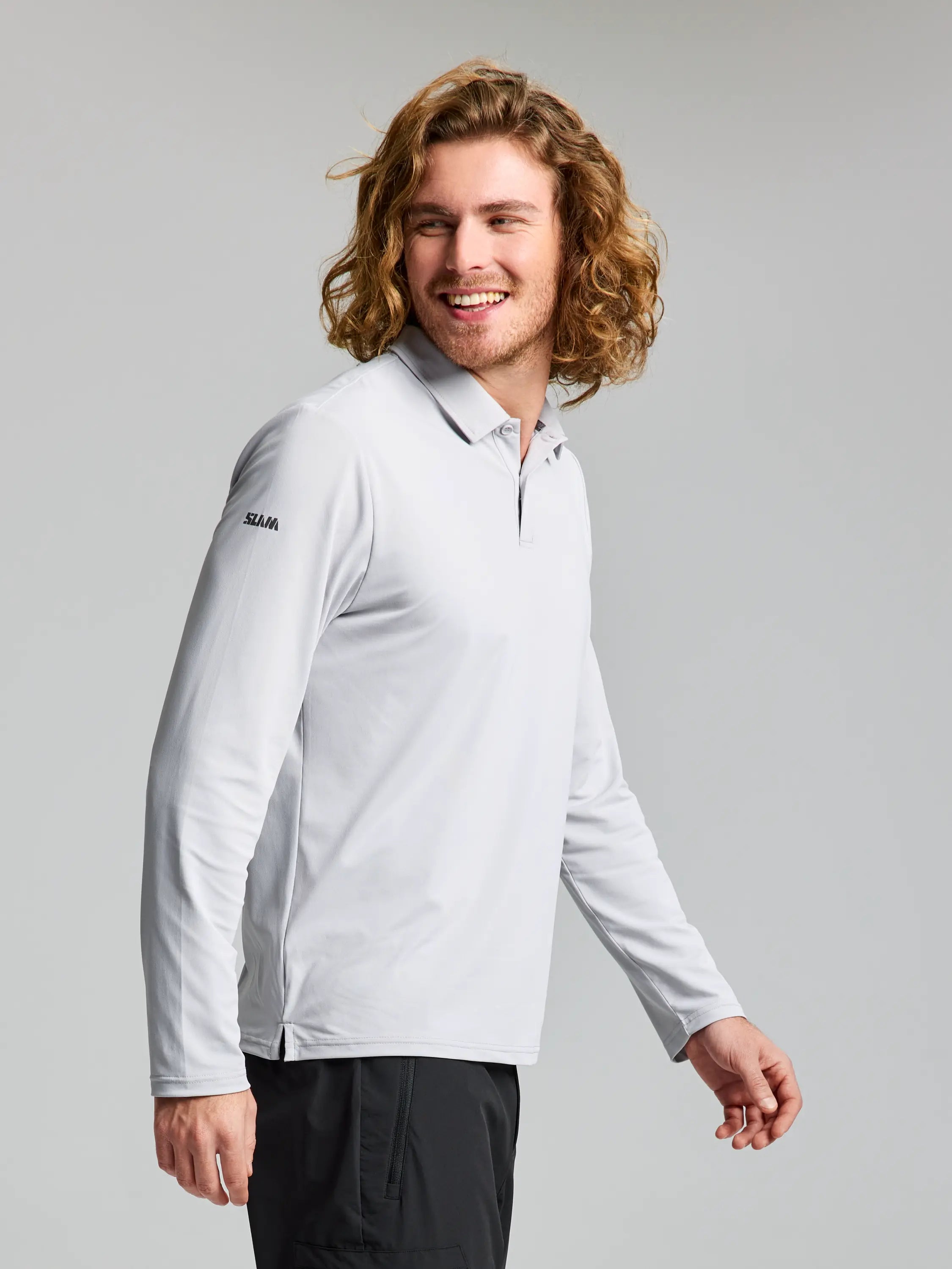 SLAM TECH PIQUE POLO LS