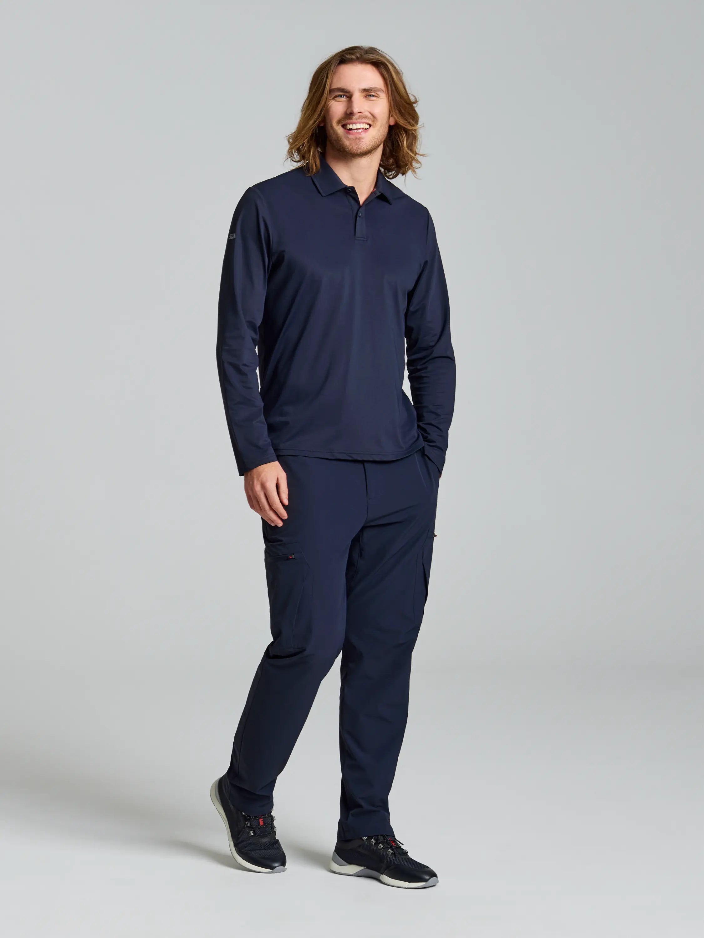 SLAM TECH PIQUE POLO LS