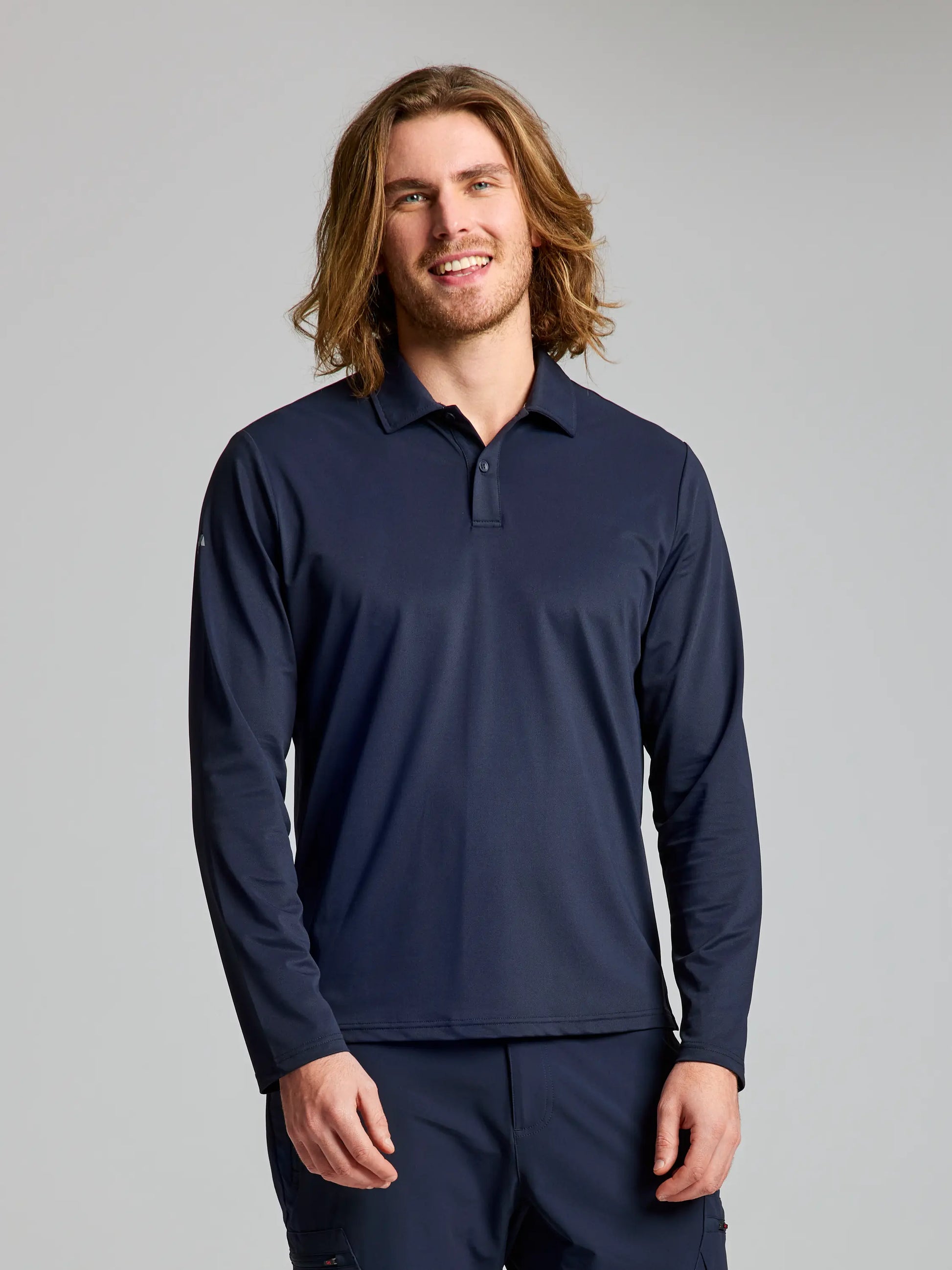 SLAM TECH PIQUE POLO LS