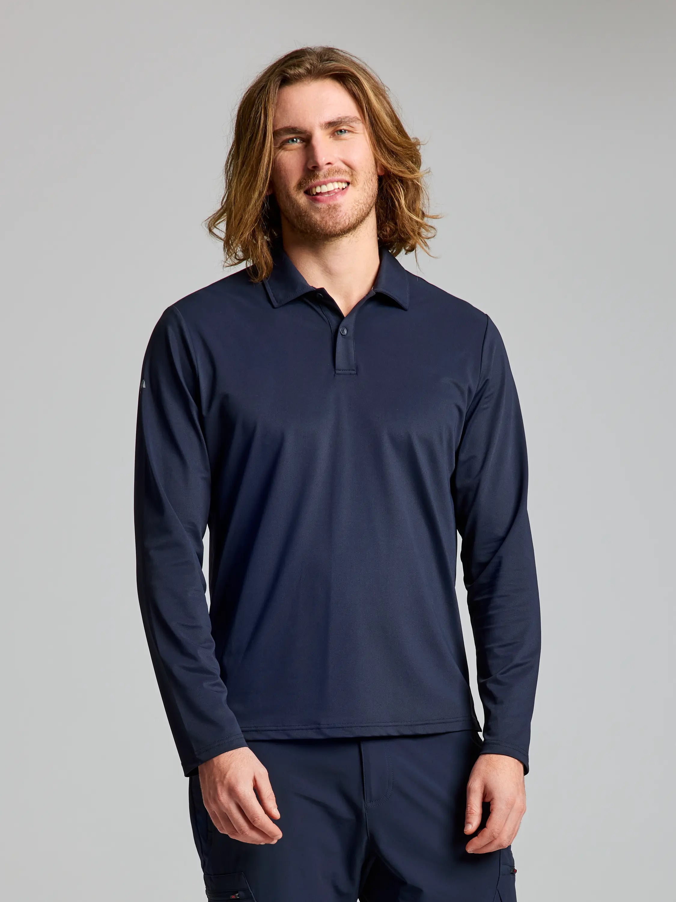 SLAM TECH PIQUE POLO LS