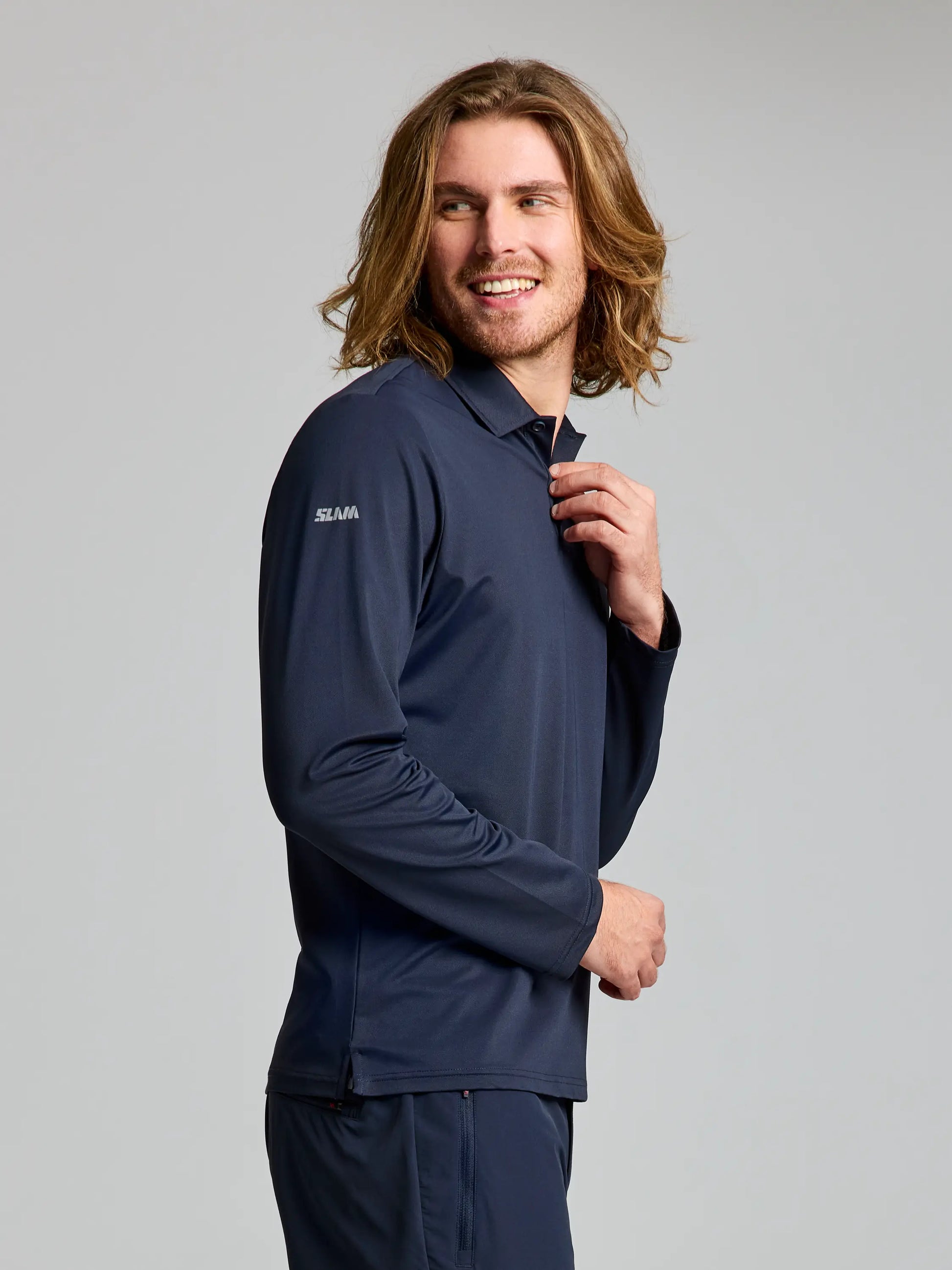 SLAM TECH PIQUE POLO LS