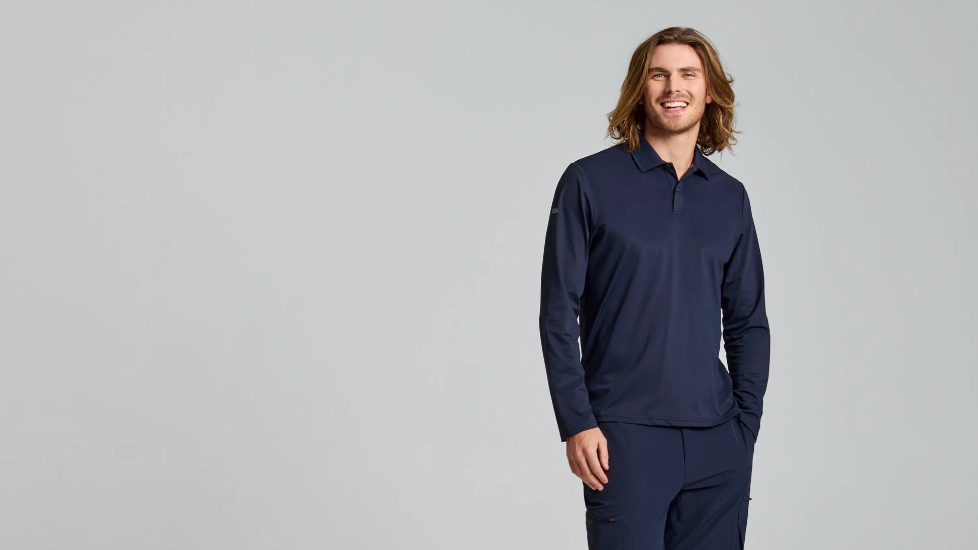 SLAM TECH PIQUE POLO LS