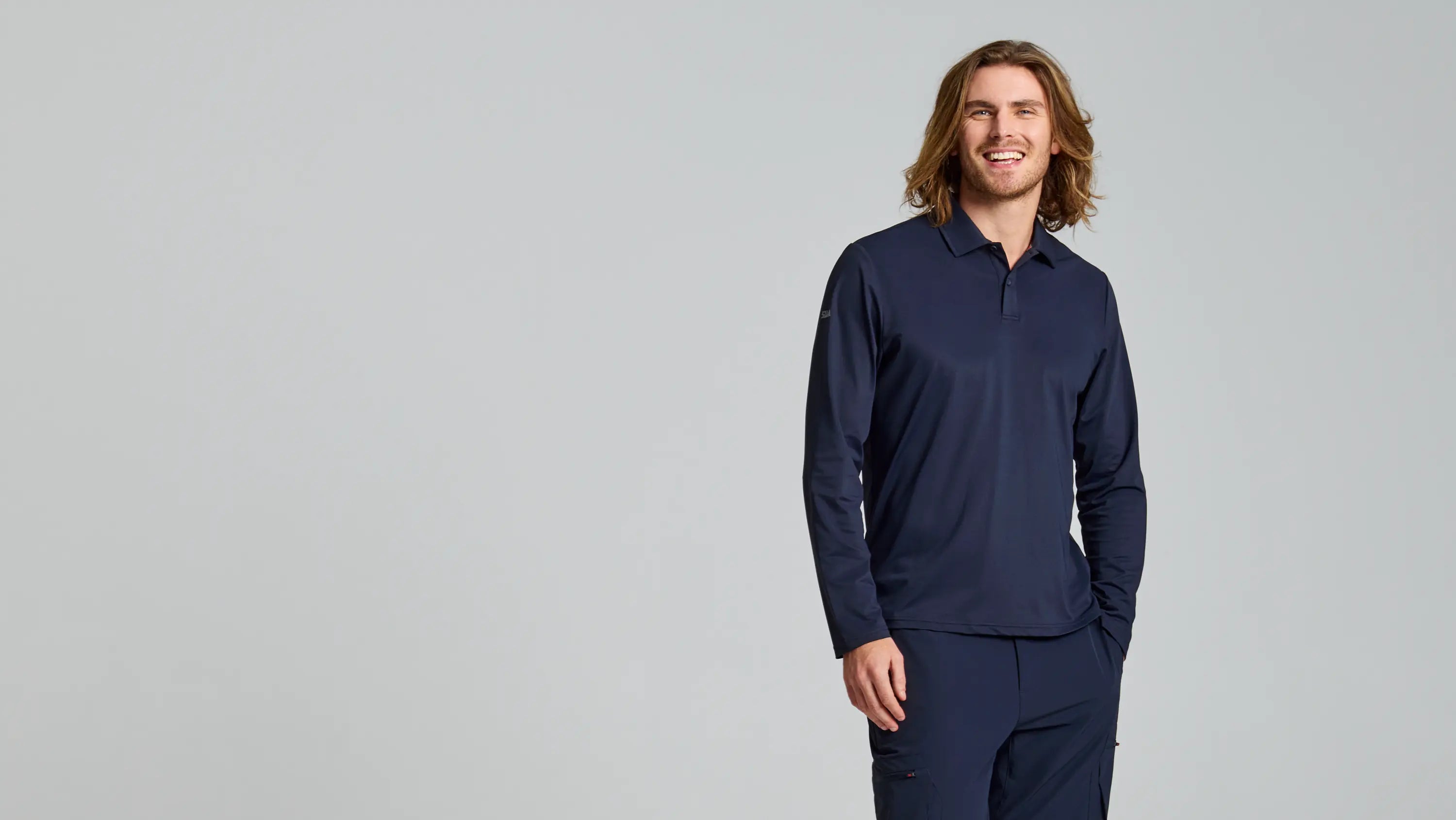 SLAM TECH PIQUE POLO LS