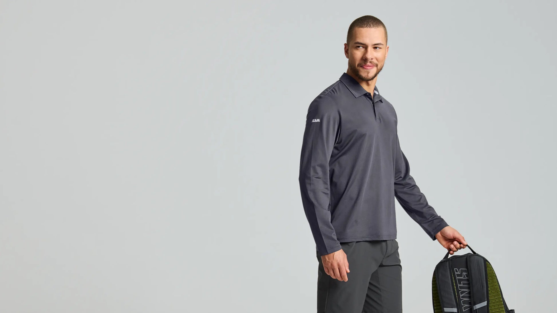 SLAM TECH PIQUE POLO LS