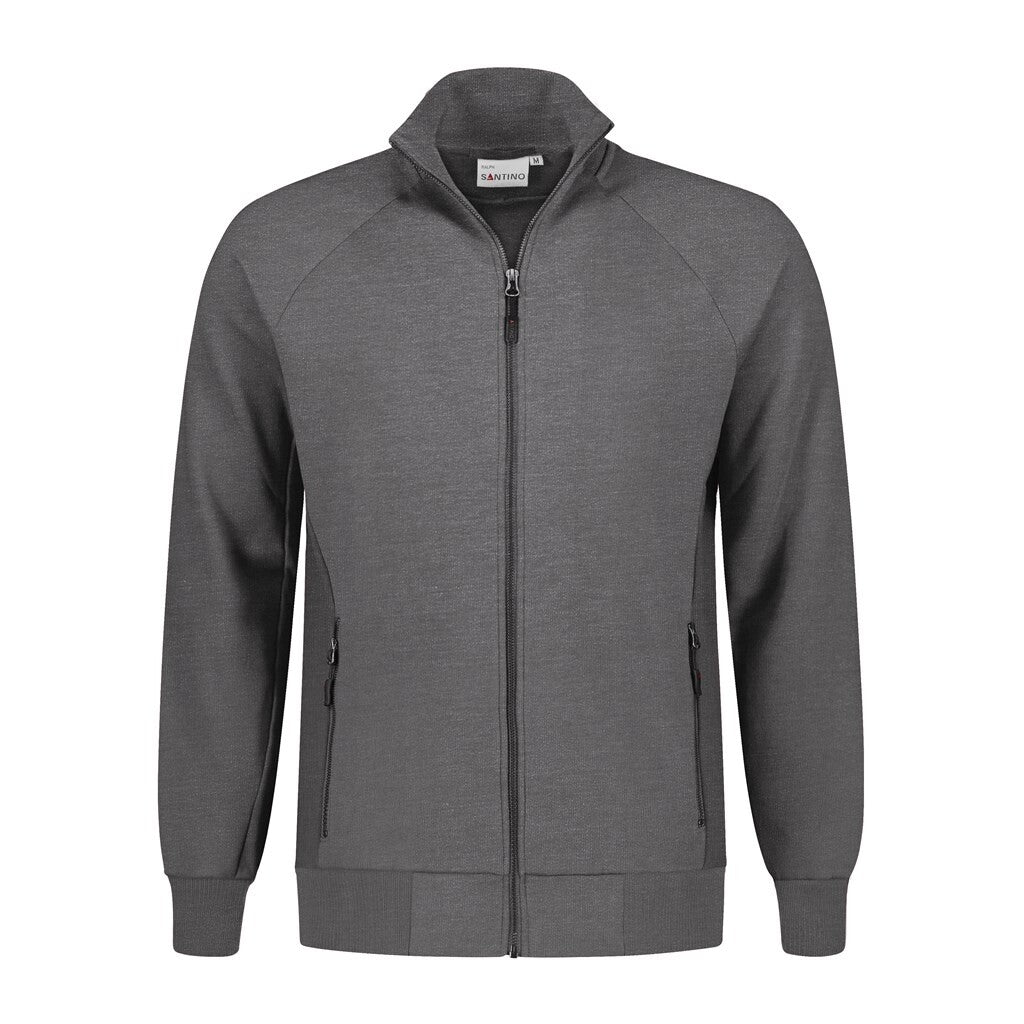 Santino antino Sweatvest Ralph - Dark Grey - XXL