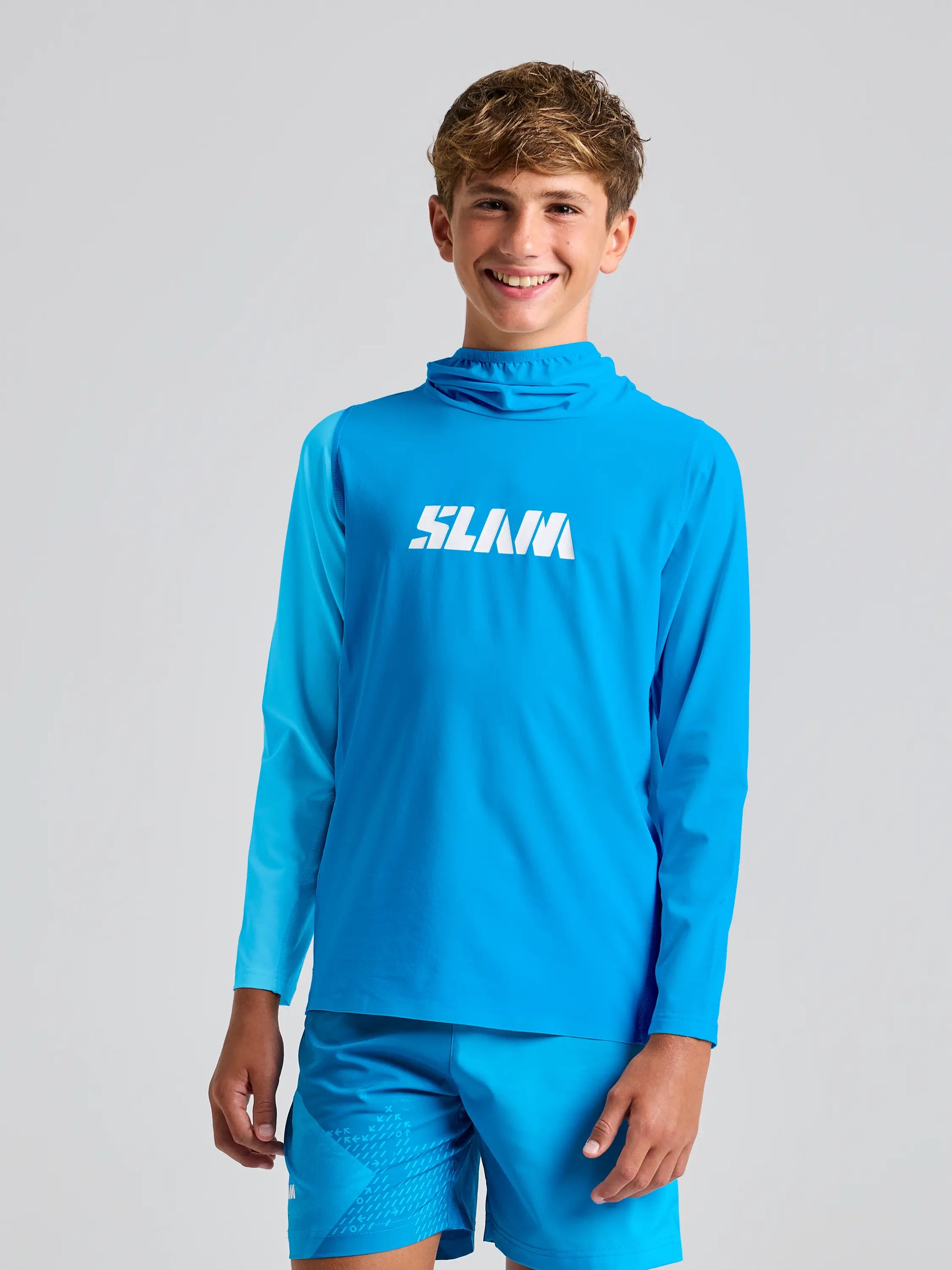SLAM OD JR TECH HOODED T-SHIRT