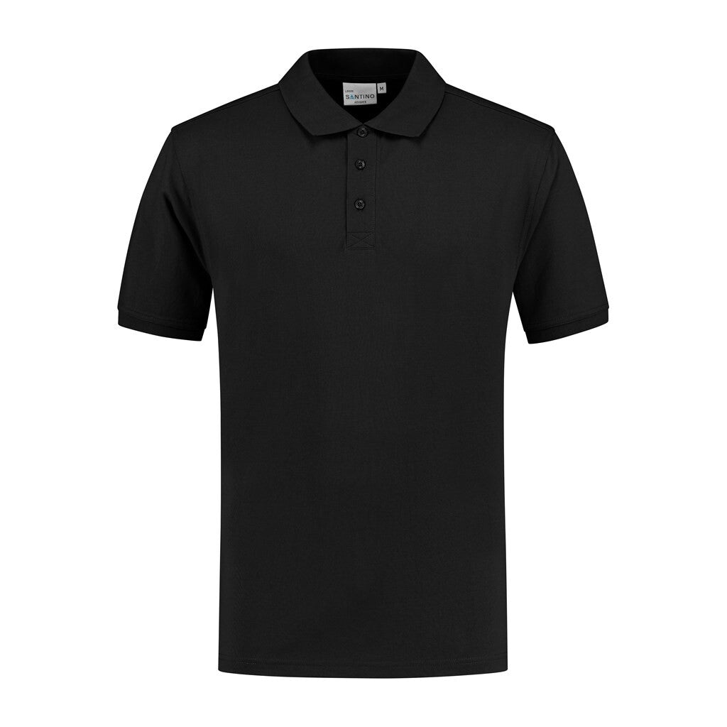Santino antino Poloshirt Leeds - Black - XXL