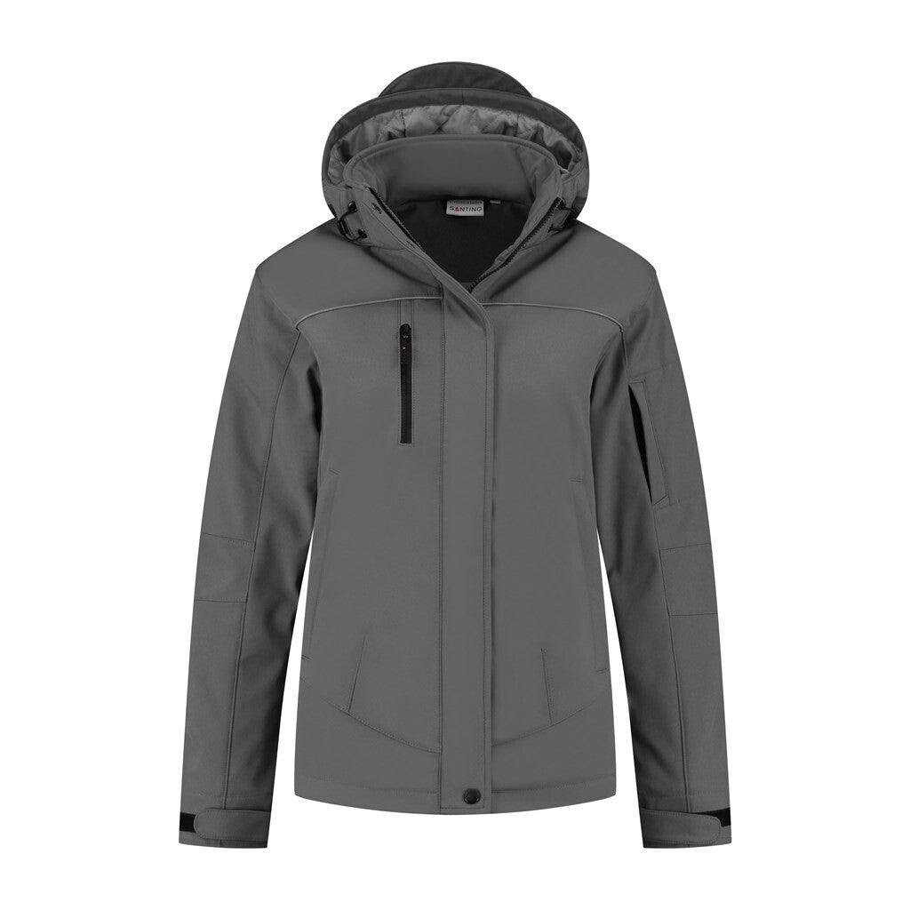Santino antino Softshell Jacket Stockholm Ladies - Graphite - XXL