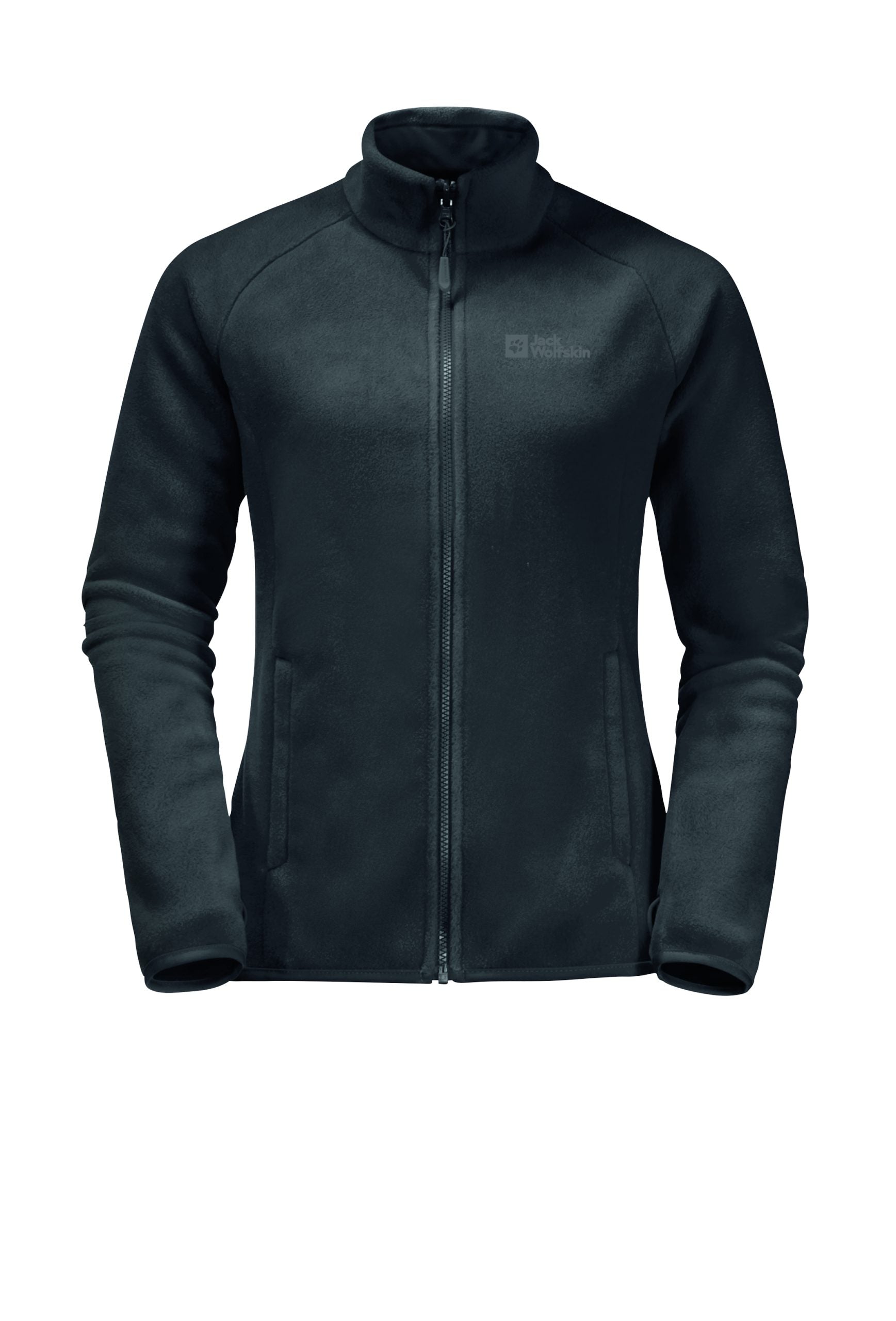 Jack Wolfskin Women's Moonrise FZ Fleece - Black - X/S