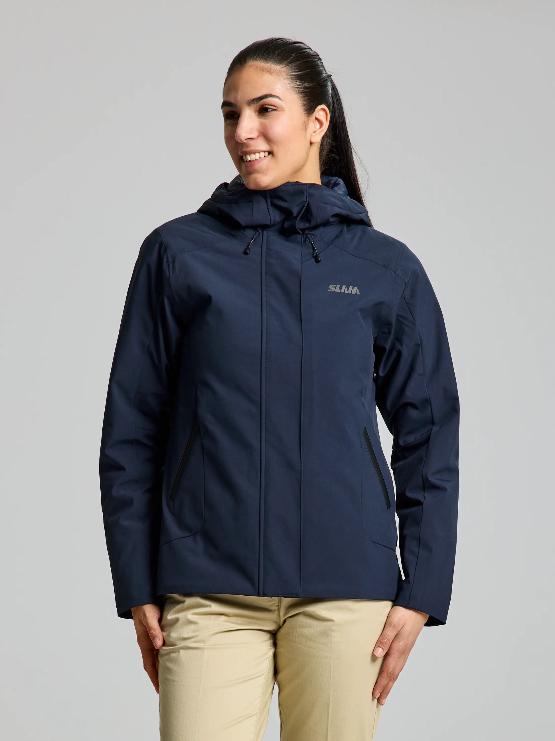 SLAM ACT WS HOODED INS JACKET