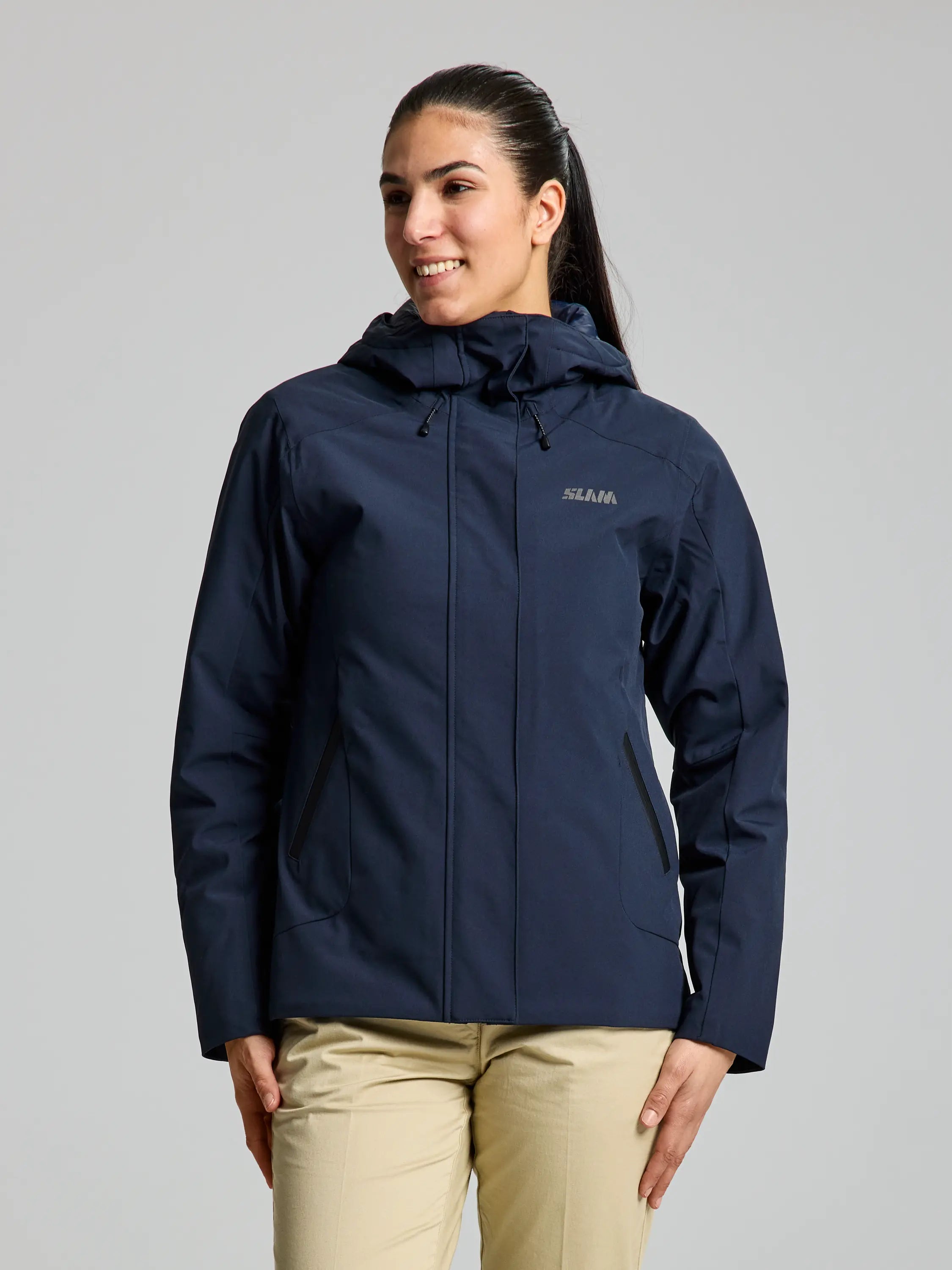SLAM ACT WS HOODED INS JACKET