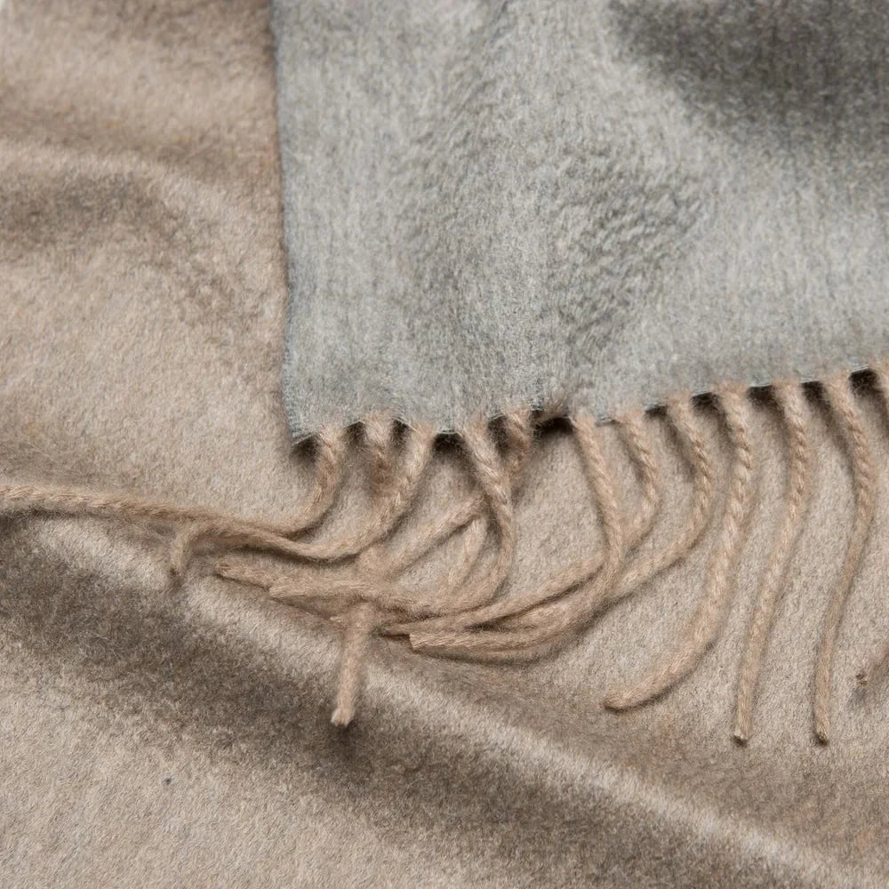 Heirlooms Reversible Arran Cashmere Throw
