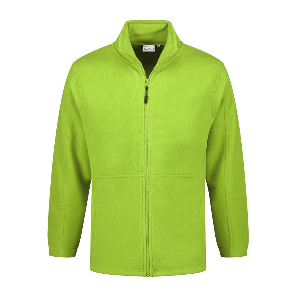 Santino antino Fleecejack Bormio - Lime - XXL