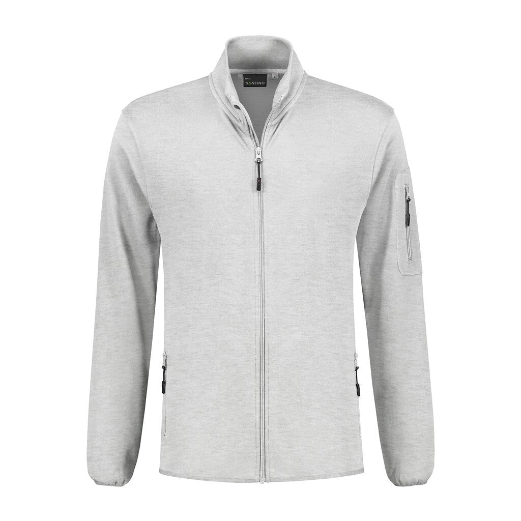 Santino antino Sweatvest Berlin - Ash Grey - XXL