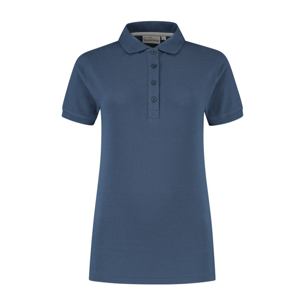 Santino antino Poloshirt Max Ladies Deni - Denim - XXL