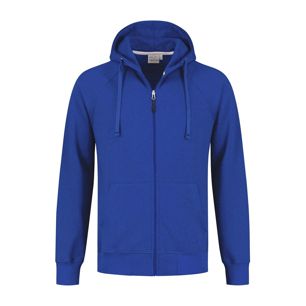 Santino antino Hooded Sweatvest Reno - Royal Blue - XXL