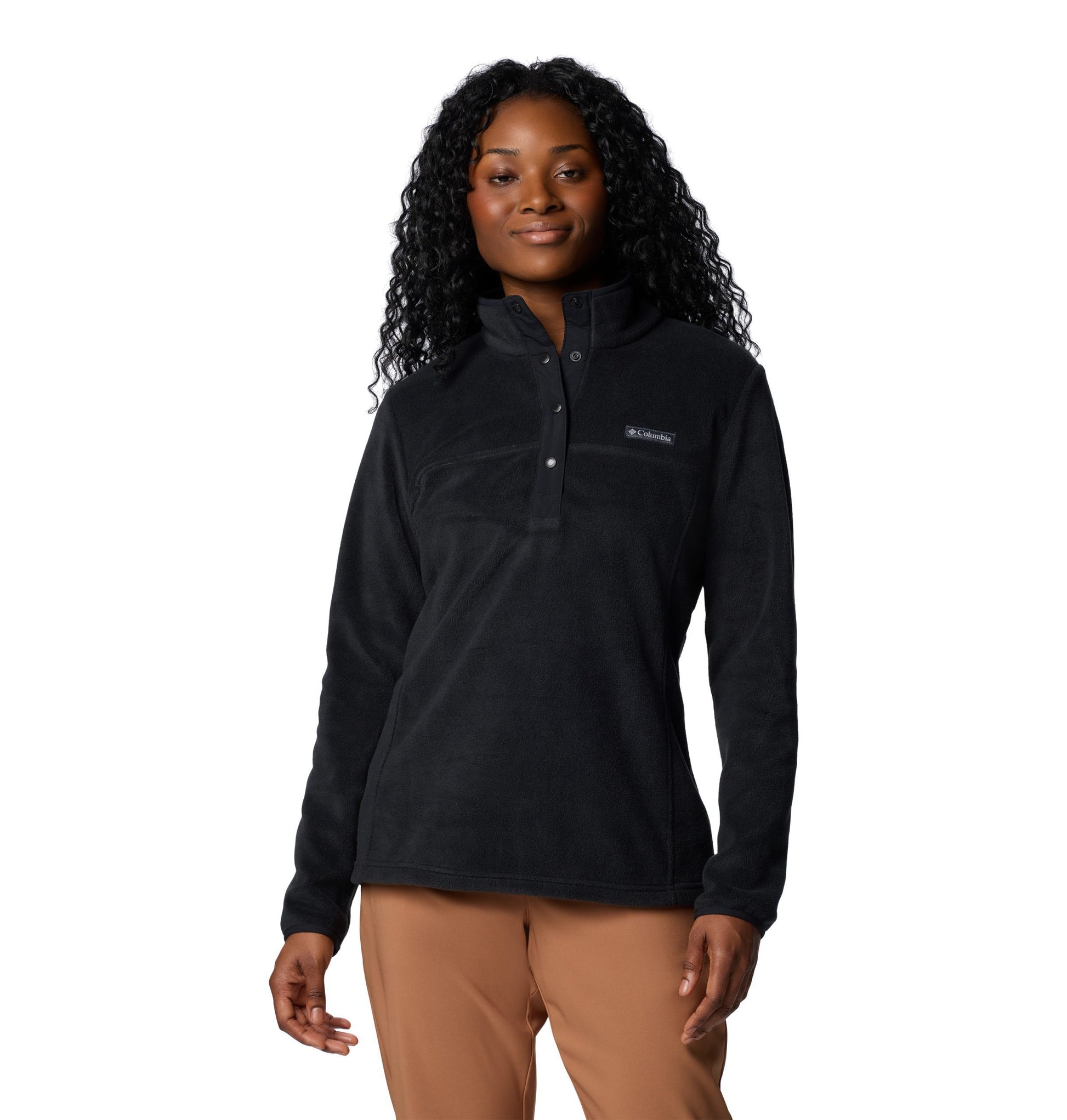 Columbia Women' Benton Springs™ 1/2 Snap Pull Over II Fleece - Black - S