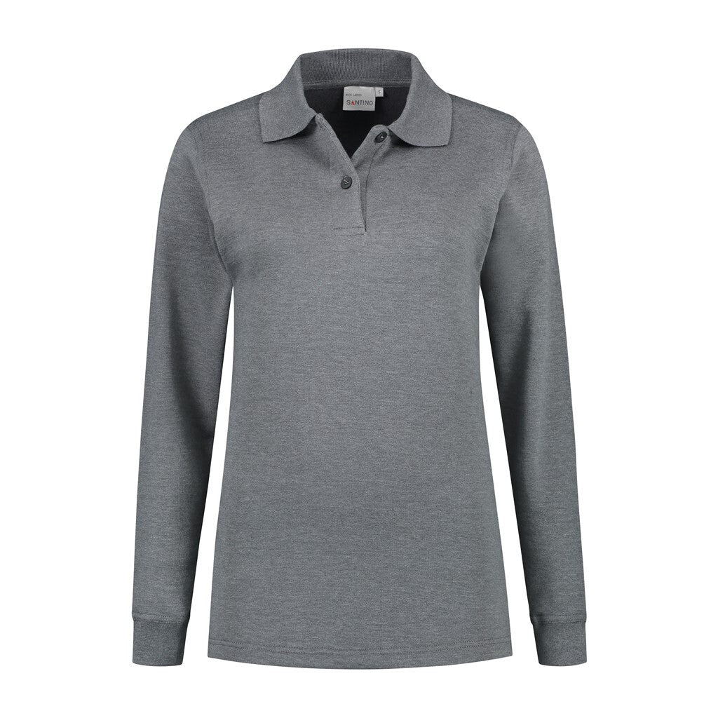 Santino antino Polosweater Rick Ladies - Dark Grey - XXL