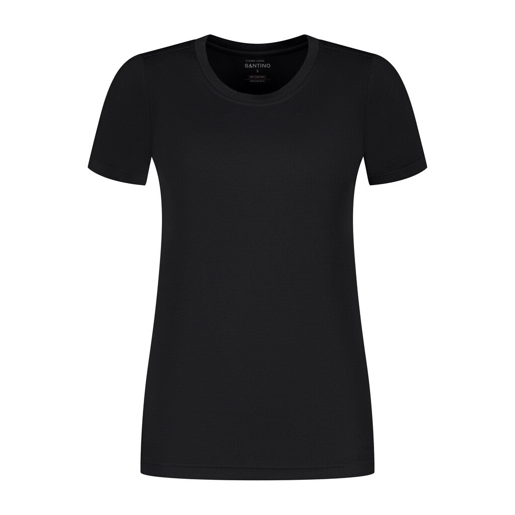 Santino antino T - shirt Etienne Ladies - Black - XXL