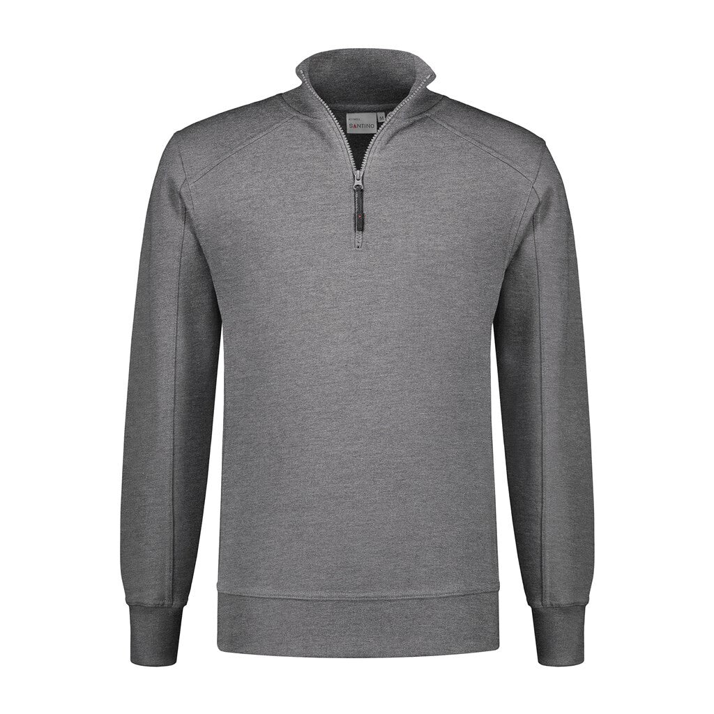 Santino antino Zipsweater Roswell - Dark Grey - XXL