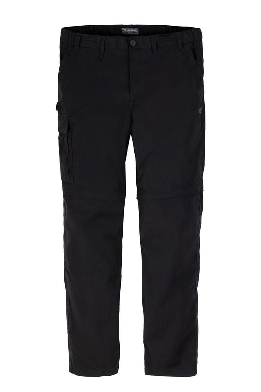 Craghoppers Men's Expert Kiwi Tailored Trousers - Black - 42