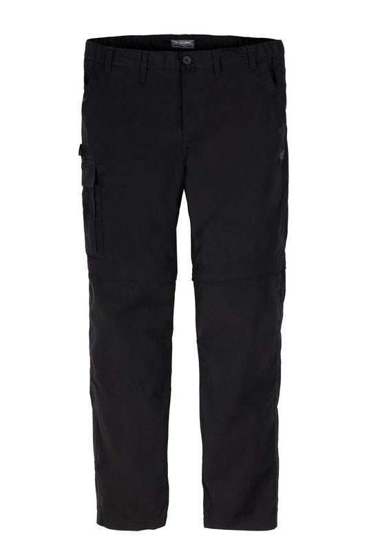 Craghoppers Men's Expert Kiwi Tailored Trousers - Black - 42/R