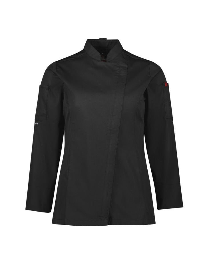 VMG Clothing Womens Alfresco Long Sleeve Chef Jacket