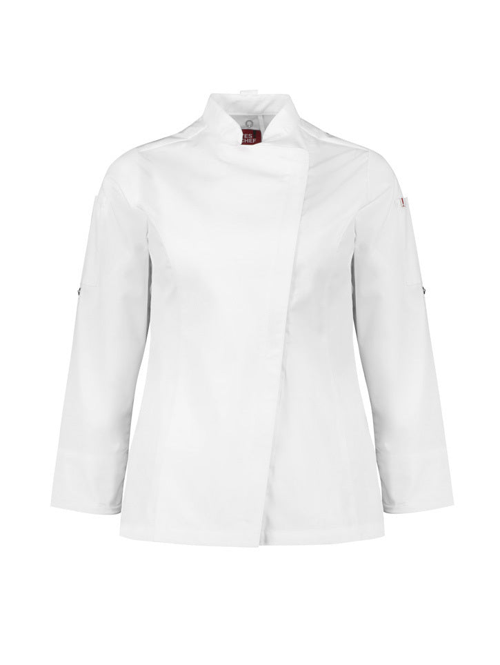 VMG Clothing Womens Alfresco Long Sleeve Chef Jacket