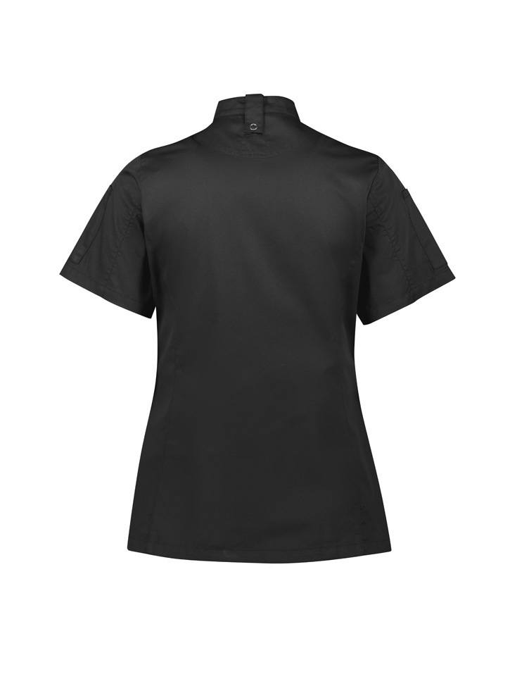 VMG Clothing Womens Alfresco Short Sleeve Chef Jacket