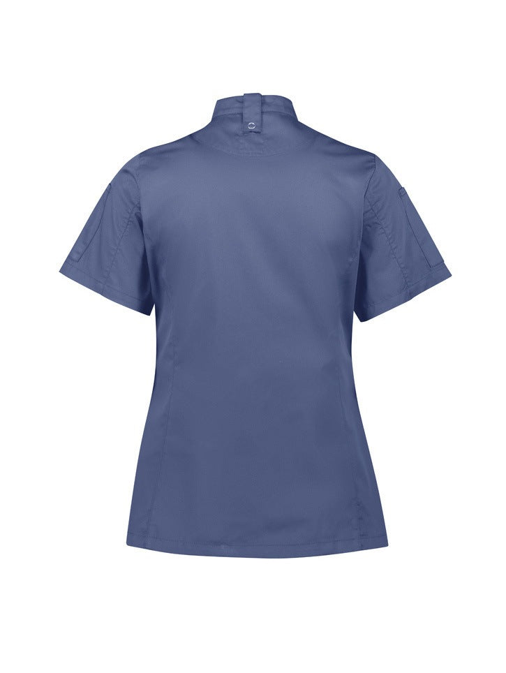 VMG Clothing Womens Alfresco Short Sleeve Chef Jacket