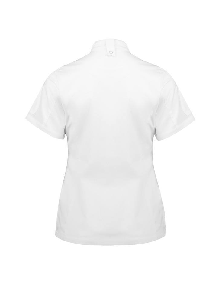 VMG Clothing Womens Alfresco Short Sleeve Chef Jacket