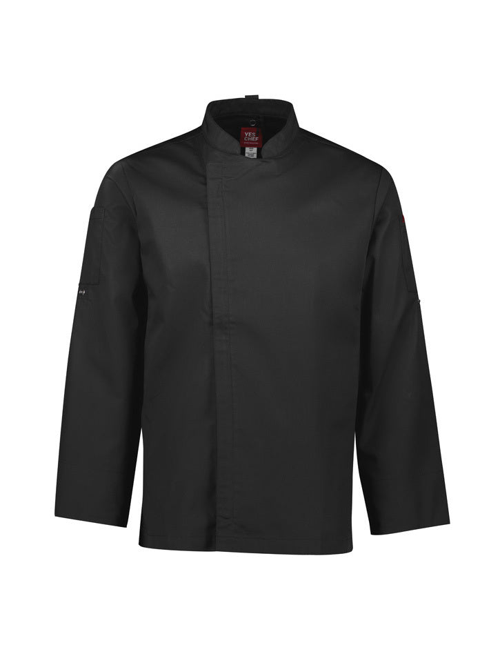 VMG Clothing Mens Alfresco Long Sleeve Chef Jacket