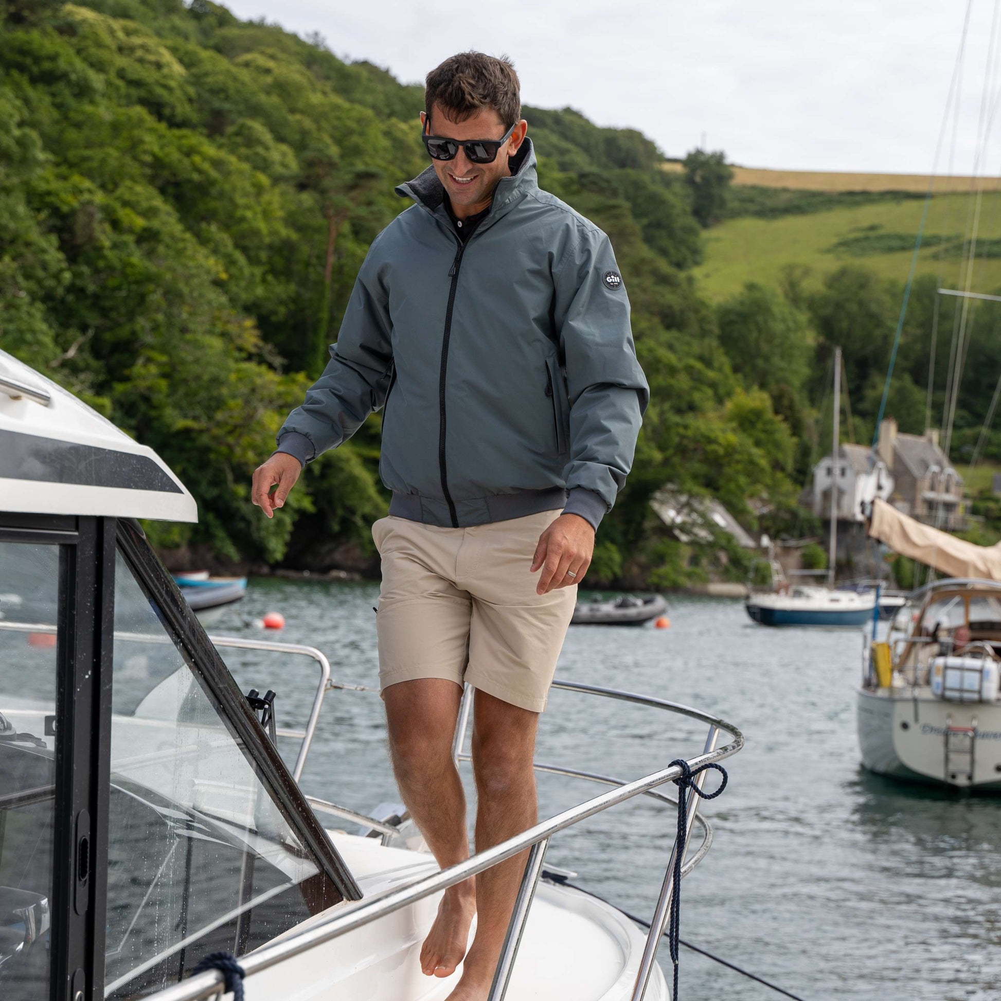 Gill Men's Waterproof Crew Sailing Jacket