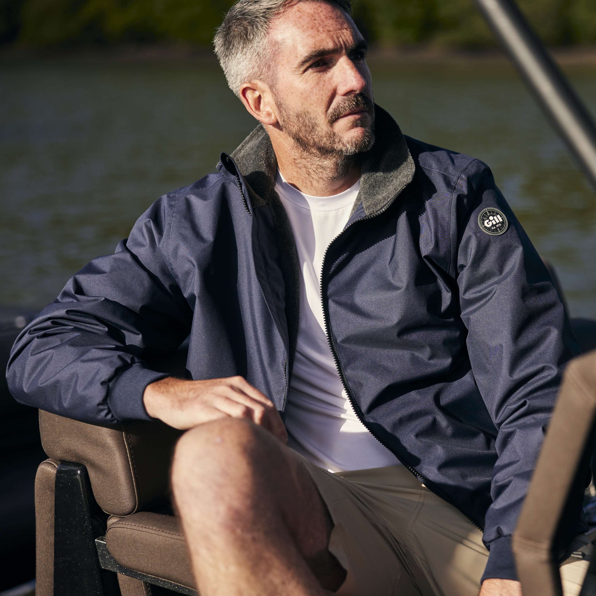 Gill Men's Waterproof Crew Sailing Jacket