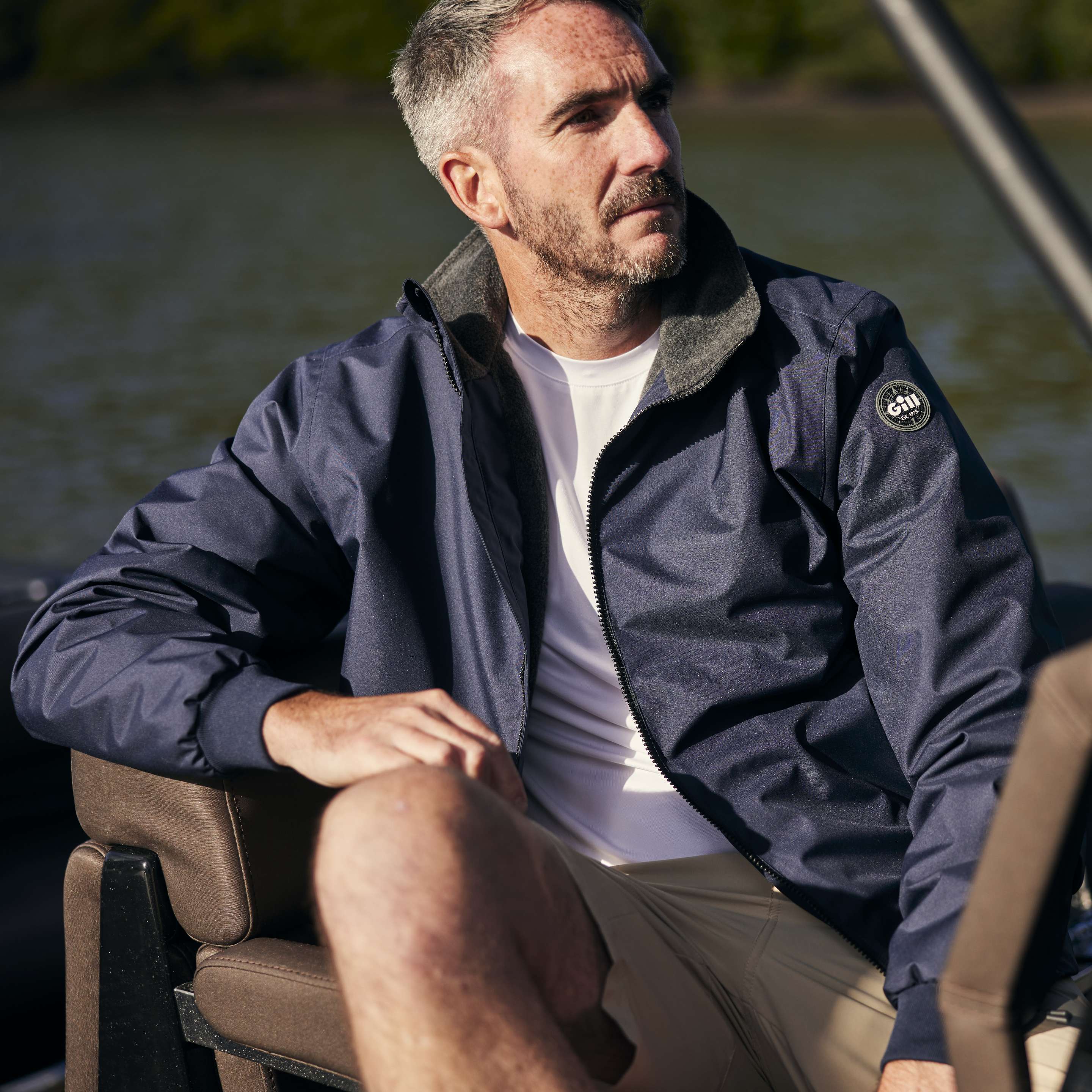 Gill Men's Waterproof Crew Sailing Jacket
