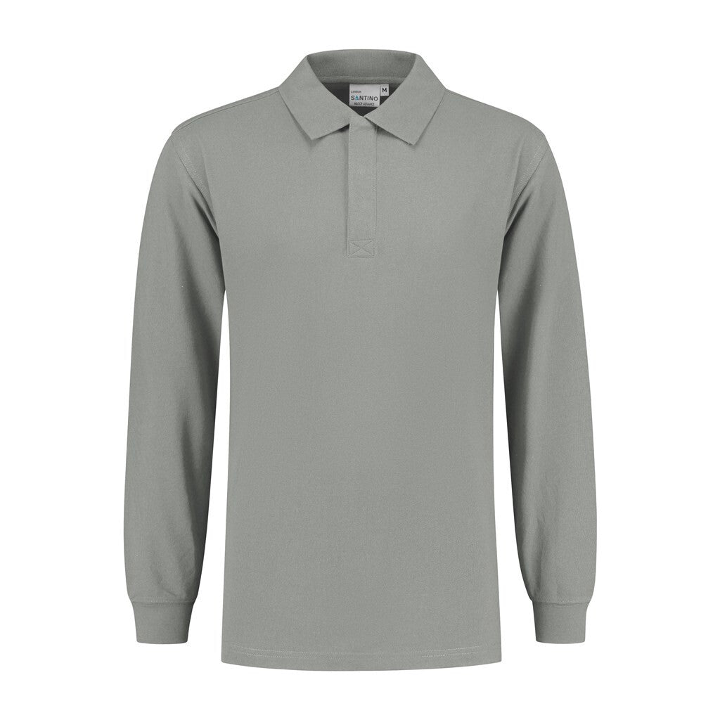Santino antino Poloshirt London - Silver Grey - XXL