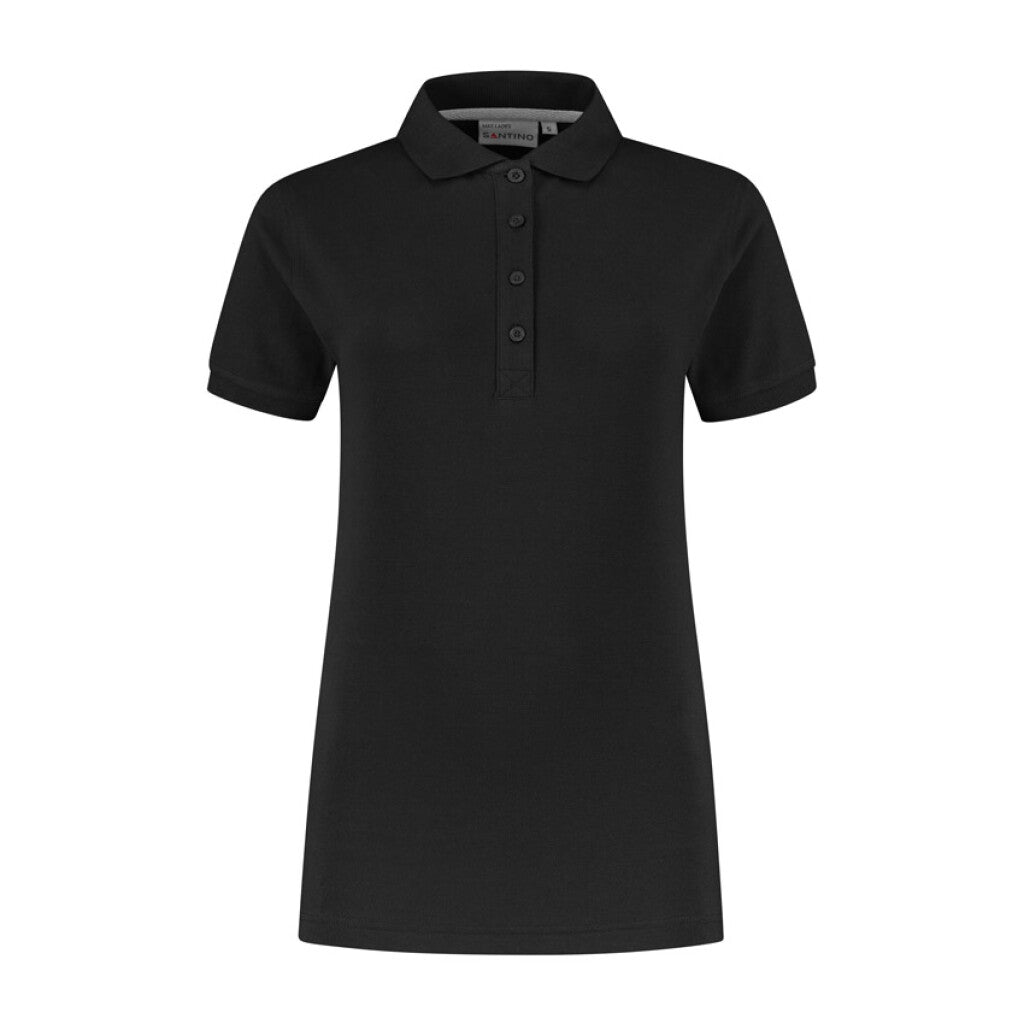 Santino antino Poloshirt Max Ladies - Black - XXL
