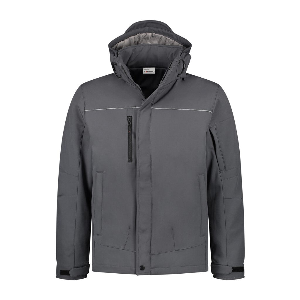 Santino antino Softshell Jacket Stockholm - Graphite - XXL