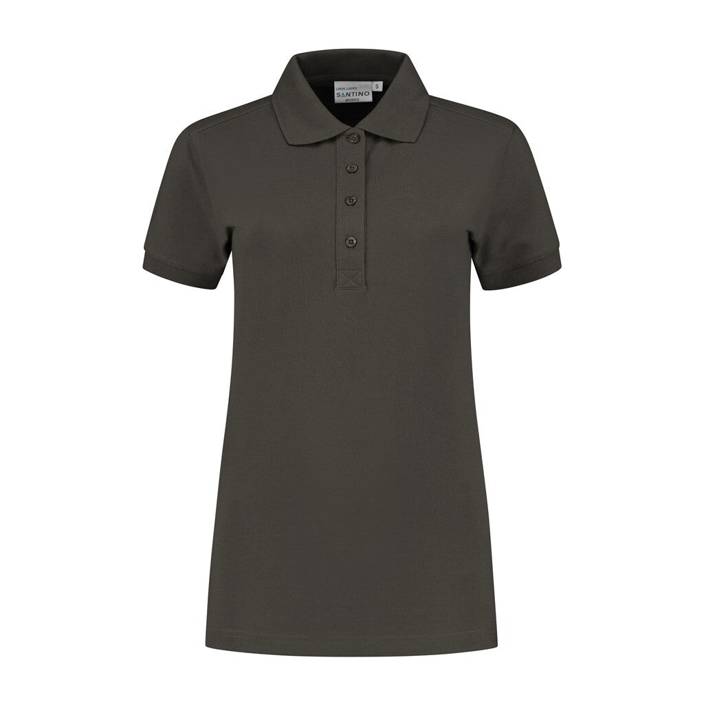 Santino antino Poloshirt Leeds Ladies Charcoa - Charcoal - XXL