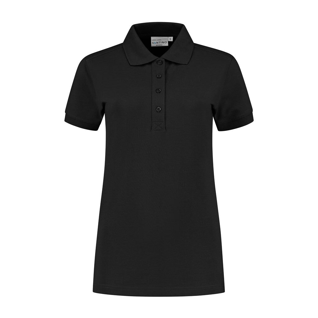 Santino antino Poloshirt Leeds Ladies - Black - XXL