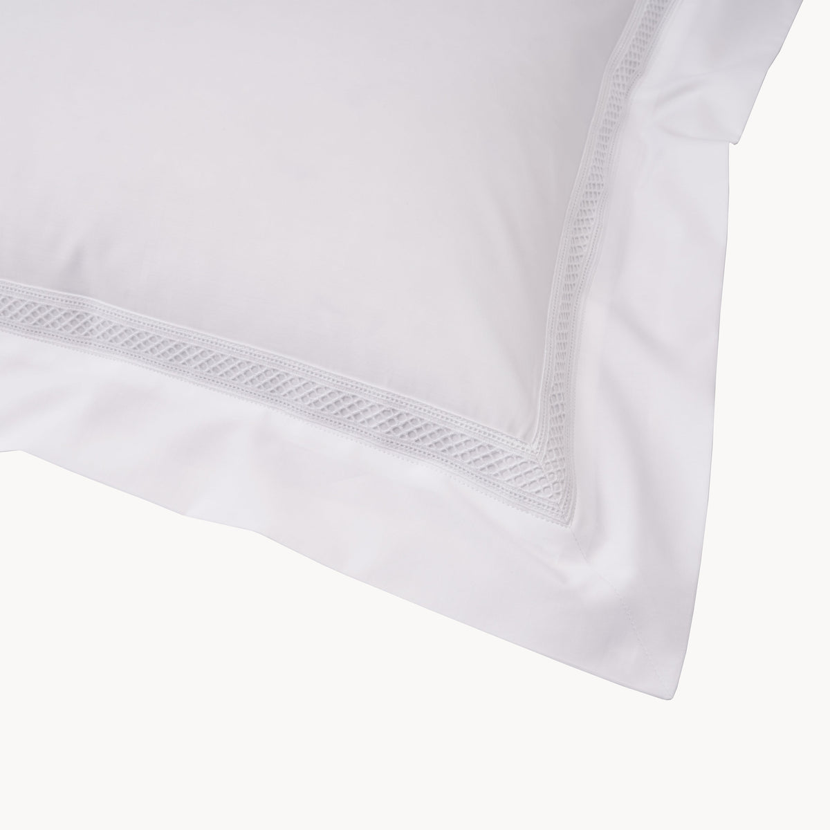 Heirlooms Elise Lace Oxford Pillowcase