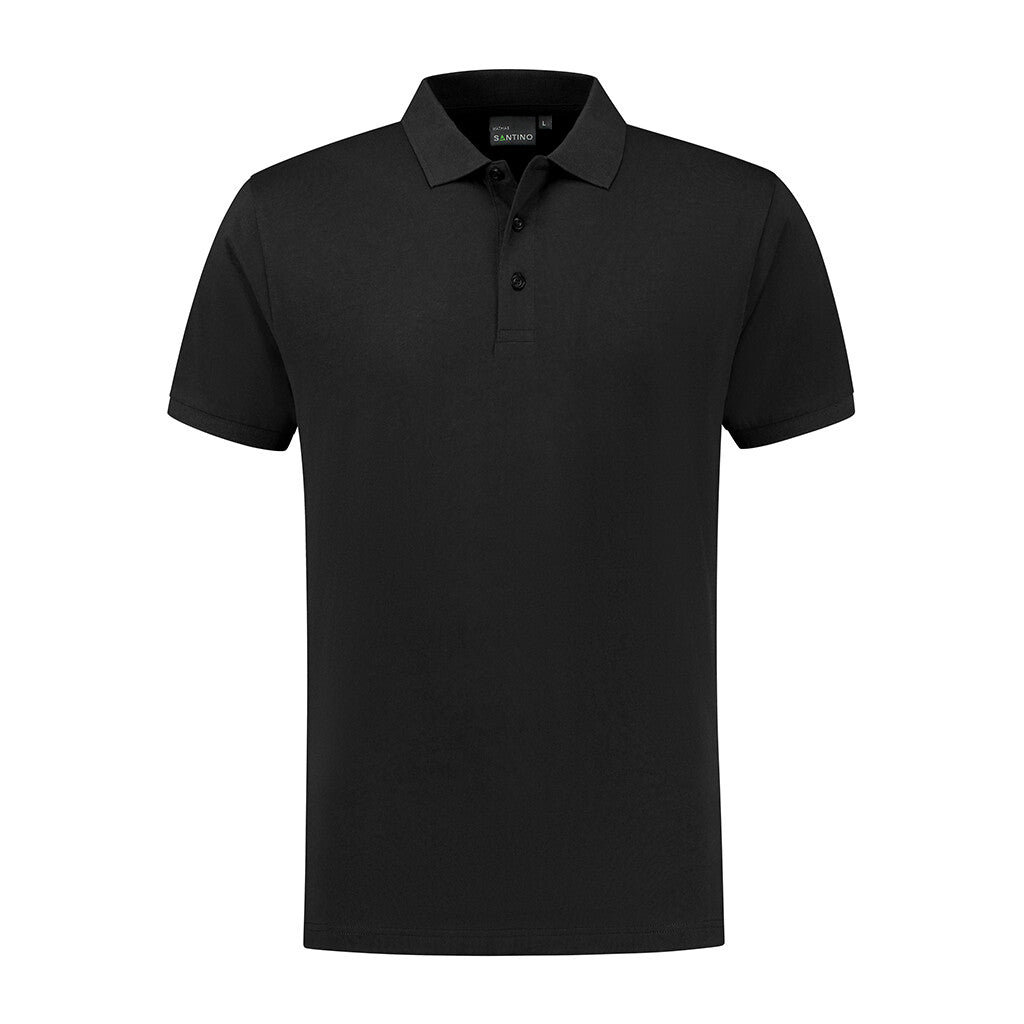 Santino antino Poloshirt Mathias - Black - XXL