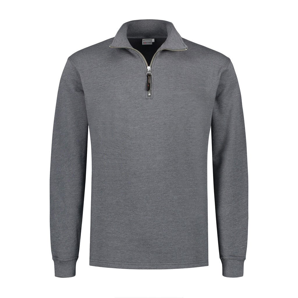 Santino antino Zipsweater Alex - Dark Grey - XXL