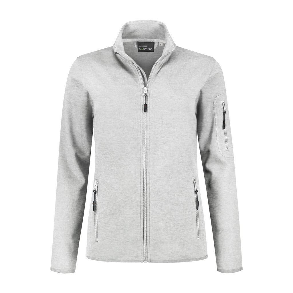Santino antino Sweatvest Berlin Ladies - Ash Grey - XXL