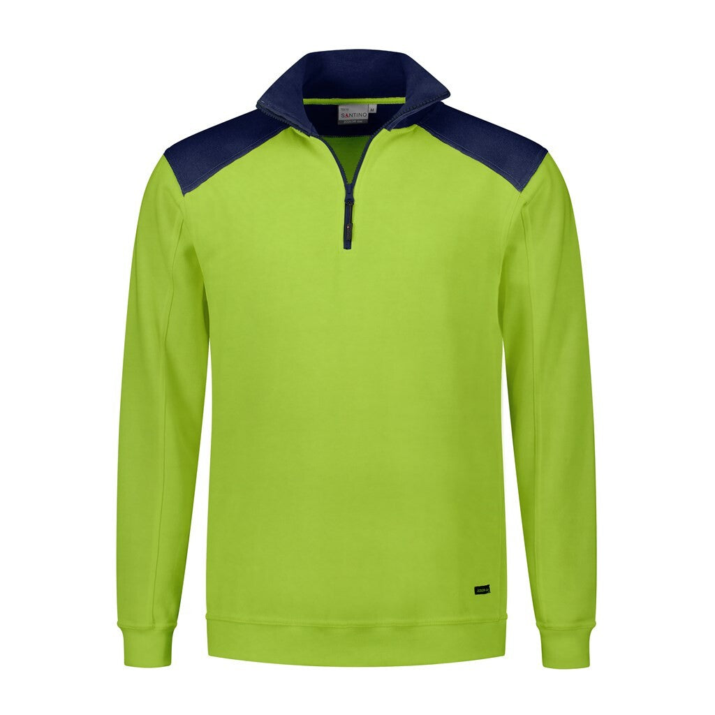 Santino antino Zipsweater Tokyo - Lime / Real Navy - XXL
