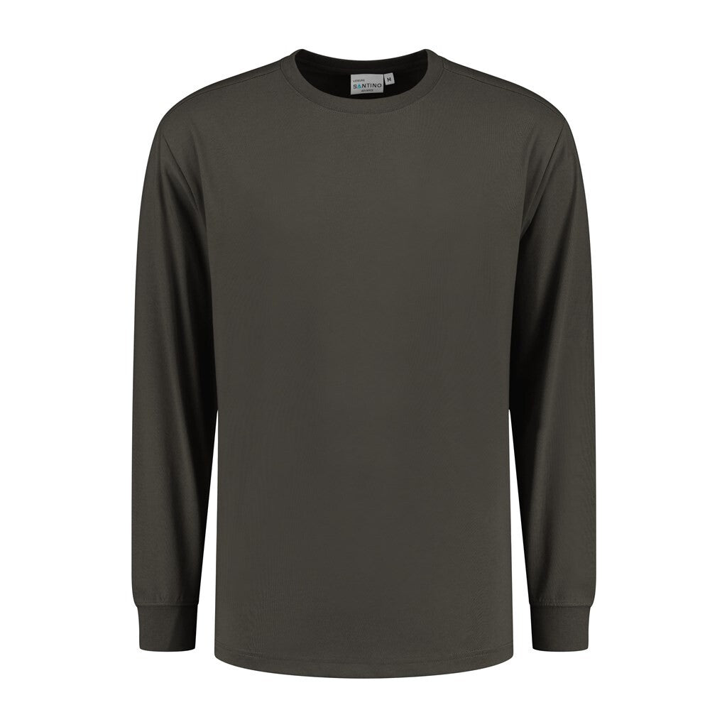 Santino antino T - shirt Ledburg Charcoa - Charcoal - XXL